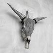 Fully carved cow skulls with Fern Carving Skull,A/085