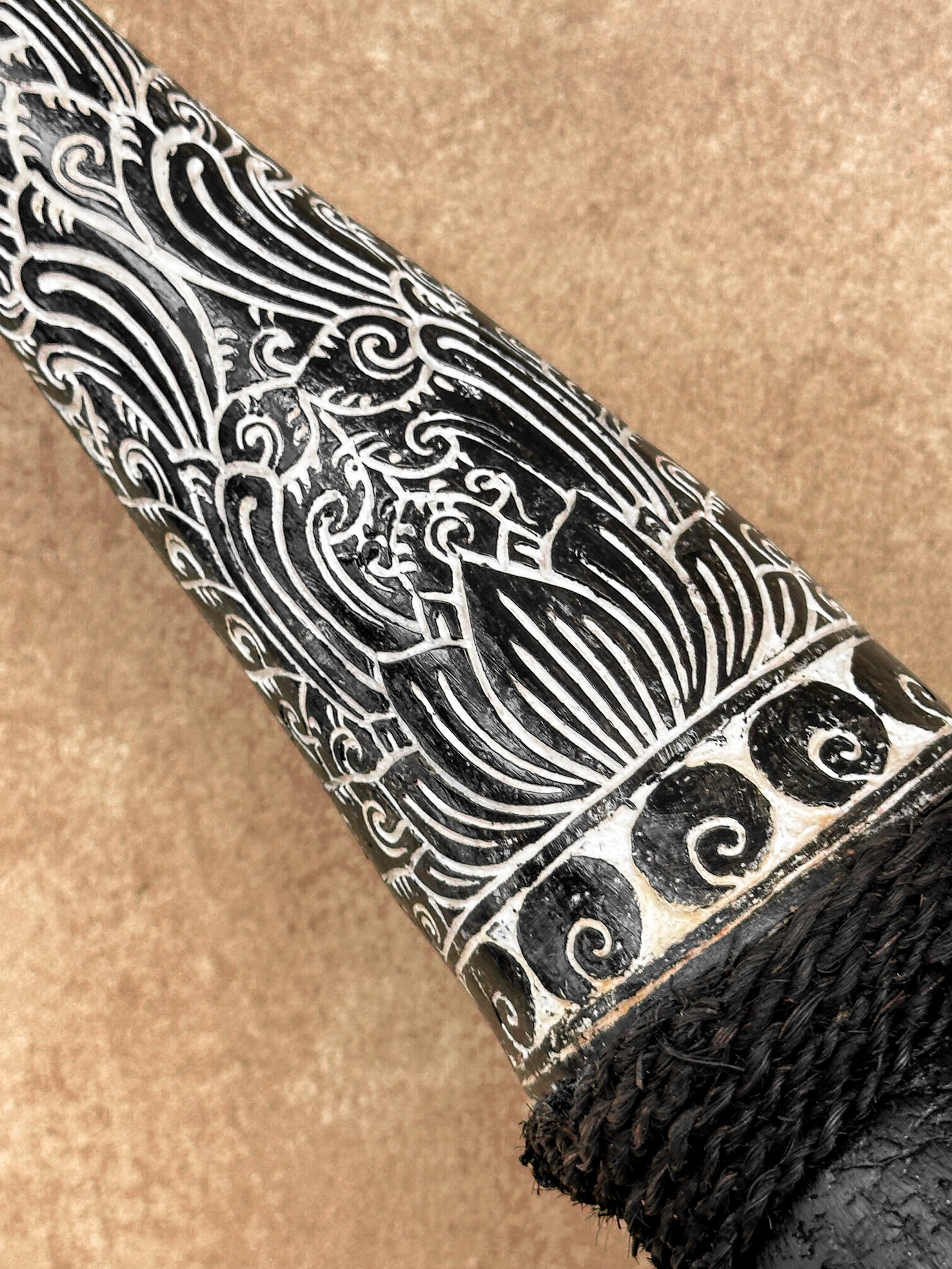 Fully carved cow skulls with Flower Of life Carving Skull,A/082