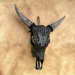 Fully carved cow skulls with Flower Of life Carving Skull,A/082