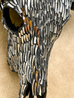 Silver Mozaic Buffalo skull | Skull,A/132