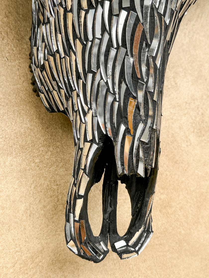 Silver Mozaic Buffalo skull | Skull,A/132