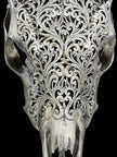 Fully carved cow skulls with Tradball Carving Skull,A/077