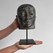 Javanese Budha Head on a Custom Stand - 6T/072