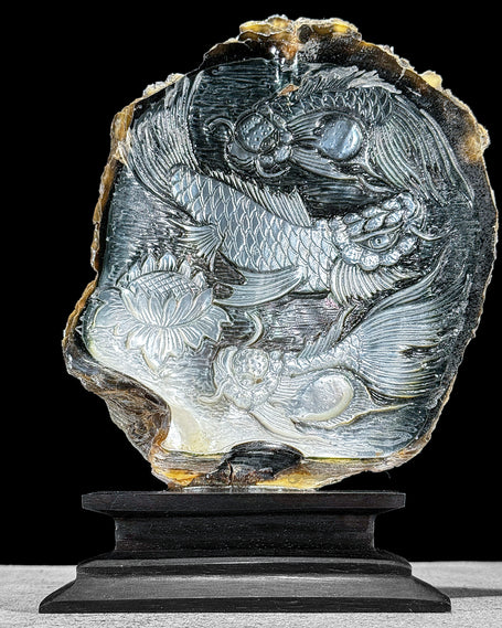 Carved Mother of Pearls Shells