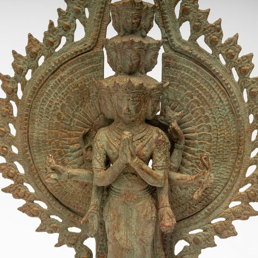 Shiva Praying in Ring of Fire