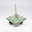 Manta Ray Patinated Bronze  - Medium