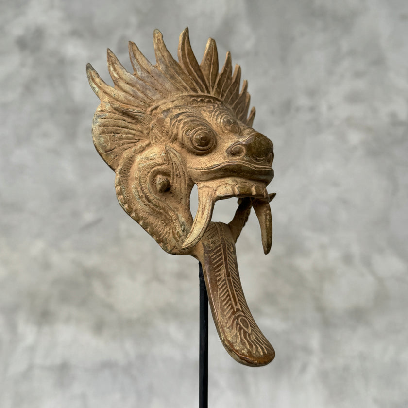 Barong on stand Bronze