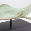 Manta Ray Patinated Bronze  - Medium