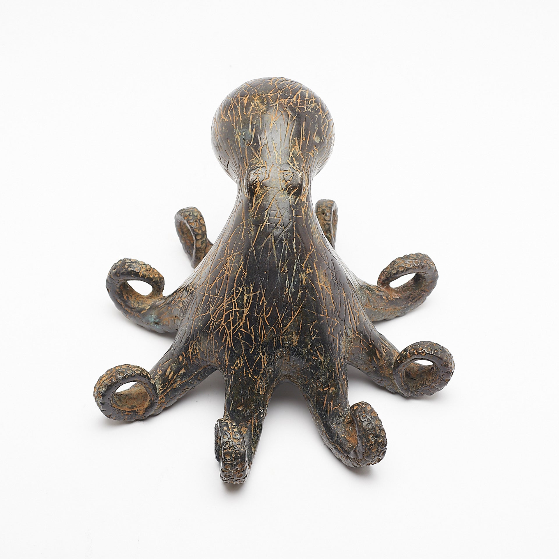 Octopus Old Patinated - Medium