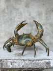 Crab Patinated Bronze  - S