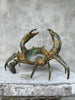 Crab Patinated Bronze  - S