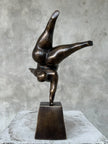 Voluptuous Lady Balancing Bronze