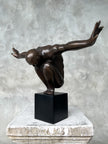 Olympic Swimmer Dark Bronze Large