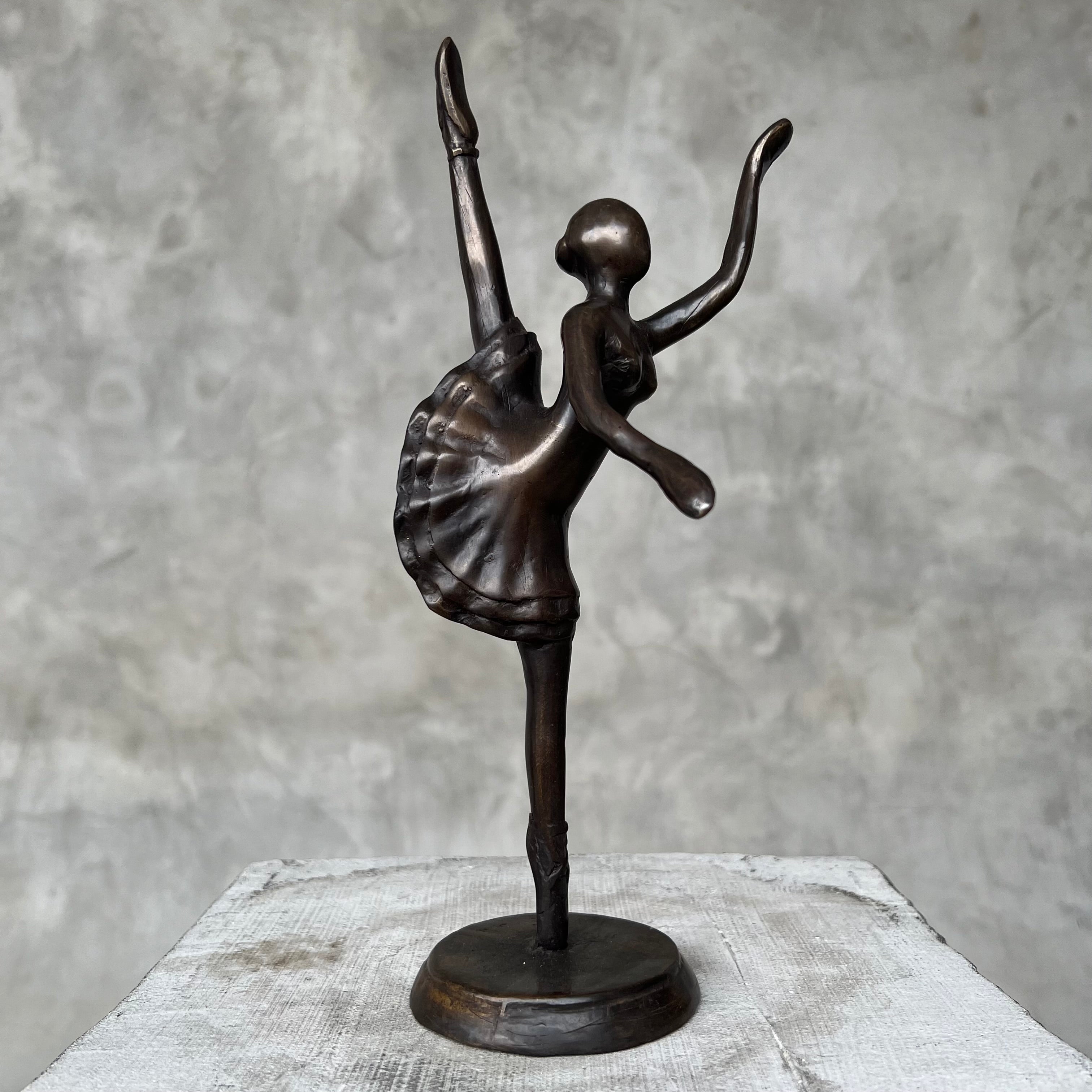 Balerina Made of Bronze