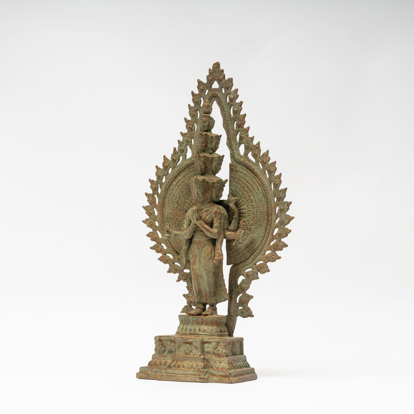 Shiva Praying in Ring of Fire