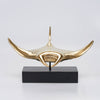 Manta Ray Polished  Bronze - Extra Large