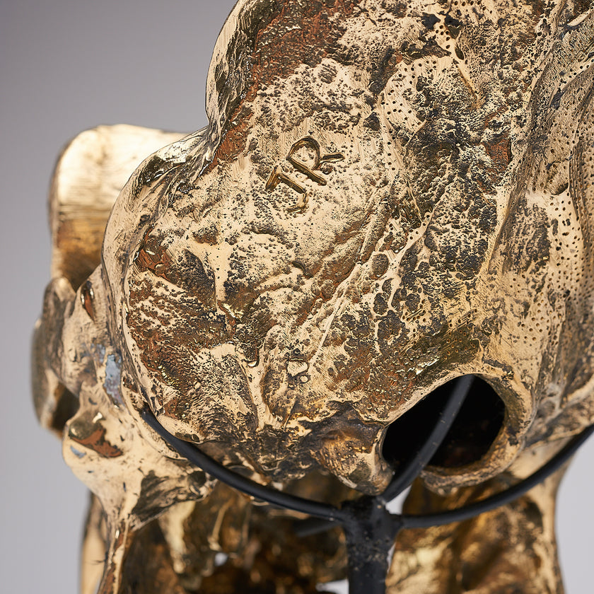 Gorilla Skull Western Lowland Polished Thin Stand