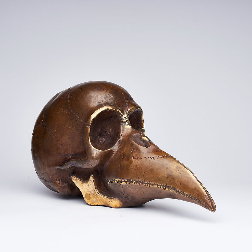 Mythical Dayak Bird Head Light Bronze M