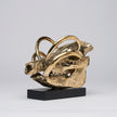 Babirusa Skull Polished Bronze