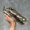 Crocodile Polished Bronze - S