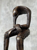 Abstract Hollow Man on a Stand Bronze