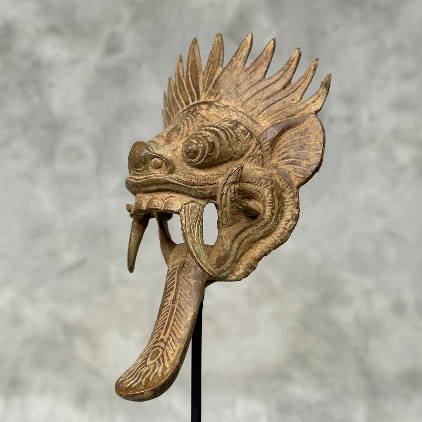 Barong on stand Bronze