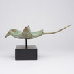 Manta Ray Patinated Bronze  - Medium