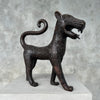 Leopard Benin Flamboyant Statue