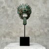 Barong on stand Blue Patinated Bronze