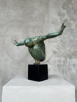 Olympic Swimmer Patinated Large