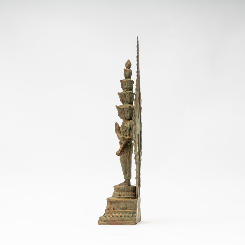 Shiva Praying in Ring of Fire