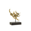 Manta Ray Family 4 Polished Bronze