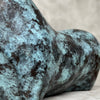 Abstract bull bronze Patinated with Polished Accents