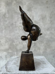 Voluptuous Lady Balancing Bronze