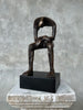 Abstract Hollow Man on a Stand Bronze