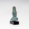 Buddha Thai Patinated Bronze on a stand