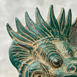 Barong on stand Blue Patinated Bronze