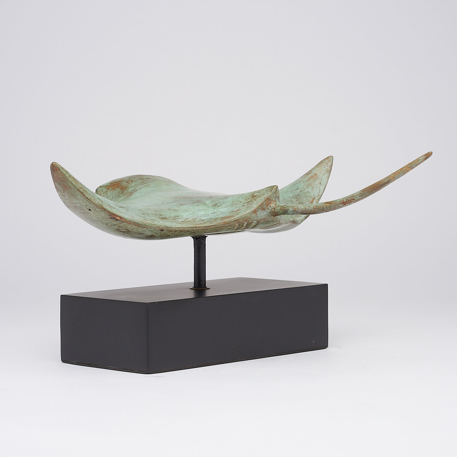 Manta Ray Patinated Bronze  - Medium