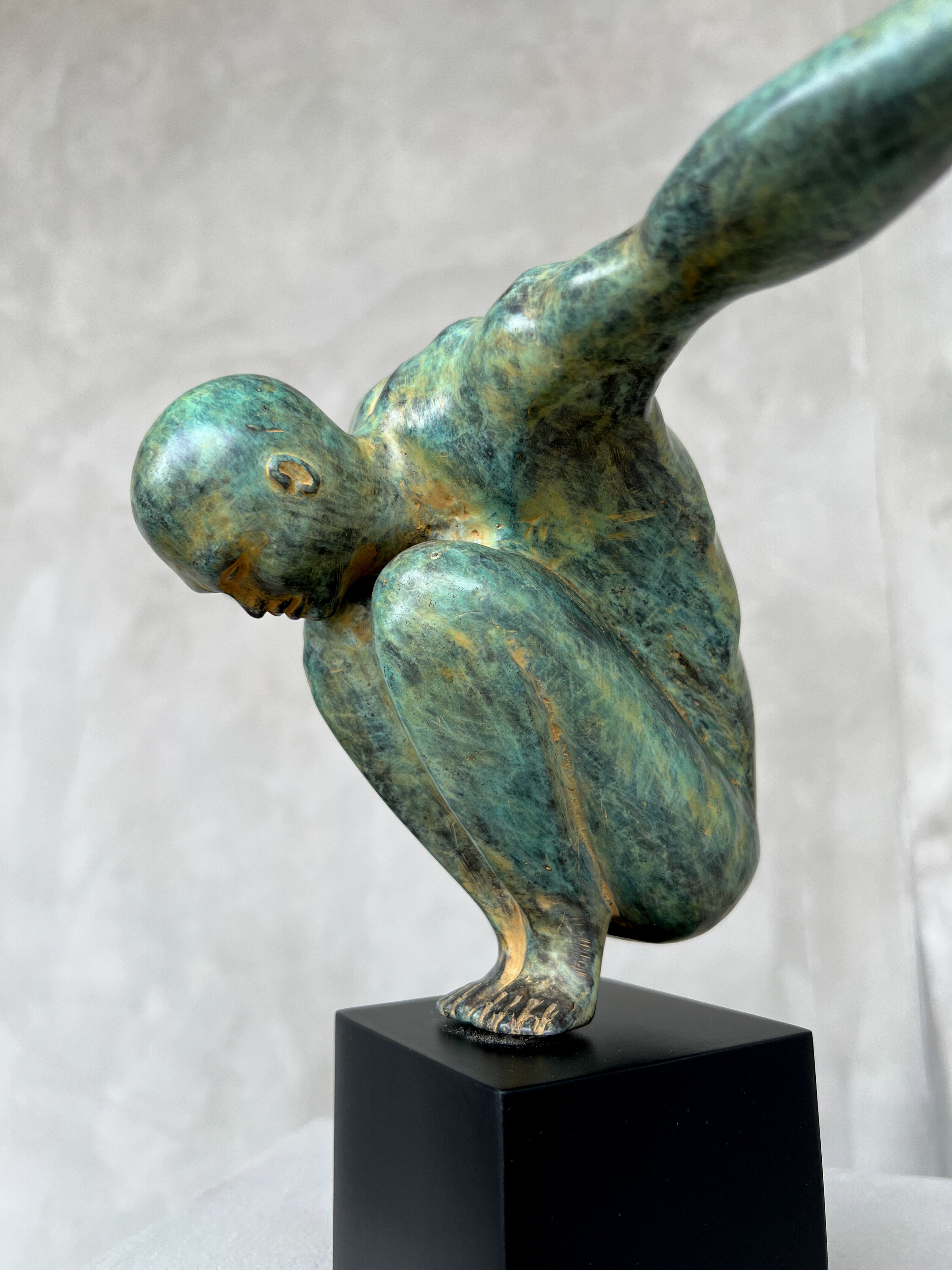 Olympic Swimmer Patinated Large