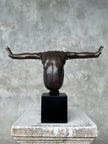 Olympic Swimmer Dark Bronze Large