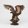 Eagle Sculpture Brown Bronze - Large