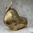 American Bison Polished Bronze