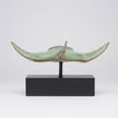 Manta Ray Patinated Bronze  - Medium