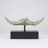 Manta Ray Patinated Bronze  - Medium