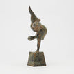 Voluptuous Lady  Balancing Patinated Bronze