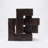 Cubist Puzzle Sculpture Bronze Large