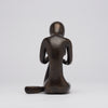 Lady Stretching Brown Bronze