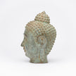 Buddha Sculpture Patinated Blue