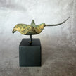 Manta Ray Patinated Bronze - S