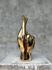 Hand Promise Polished Brass